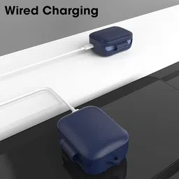 sounce Silicone Press and Release Headphone Case For Boat Airdopes 800 TWS image 3