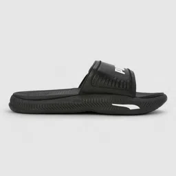 PUMA Men SoftridePro Slide 24 V Res Slides (Black , 8) Men Slides image 2
