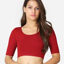 Round Neck Women Blouse-image-18