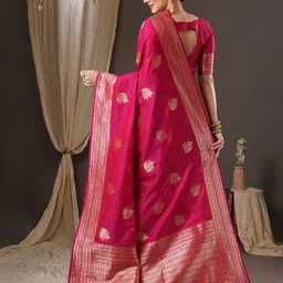 sareemall Woven Banarasi Silk Blend Saree image 2