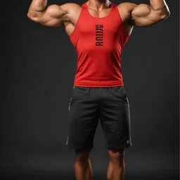 furrr GYM PRINTED VEST Men Vest image 3