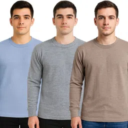 Paryag Men's Full Sleeve Thermal Top for Winter Men Top Thermal image 1