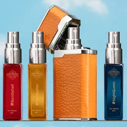 perfumers club Lightr-INDIA'S FIRST Interchangeable| Lightr+3x8ml |All Time Classic - Women Eau de Parfum - 24 ml-picture-27