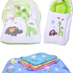 kwitchy New Born Baby Care Essential Bedding Set Combo standard Crib-picture-31