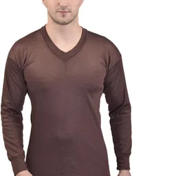 FABVIO PLUS Winter wear V neck Men Top Thermal-picture-26