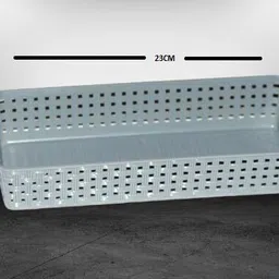 rushil were Multipurpose Desk Organizer Tray for Kitchen, Bathroom, Office, Makeup, Bedroom Plastic Fruit & Vegetable Basket image 4