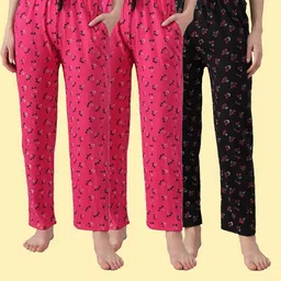 anixa Pack of 3 Women Pyjama image 1