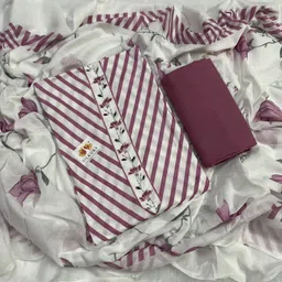 silkora Unstitched Pure Cotton Salwar Suit Material Printed image 2