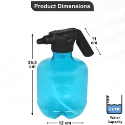 oriley 3L Electric Spray Bottle Automatic Power Water Sprayer Watering Can for Outdoor 3 L Hand Held Sprayer image 4