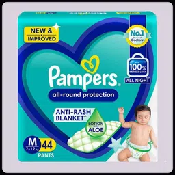 pampers Baby Diapers-M Size(Pack of 1)-25N649 - M image 1