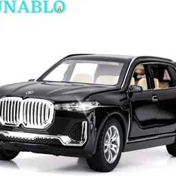 funablo BMW Toy Car X7 Diecast SUV Model 1:32 Car Toys with Sound and Light-picture-30