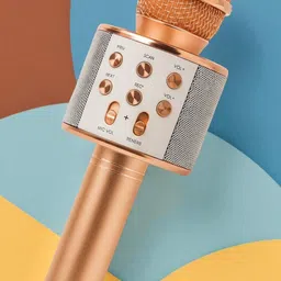 sagaft X397 Portable Karaoke Microphone | Wireless Mic with Strong Battery Backup Microphone-picture-22