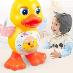 gobaby Dancing Duck with Music Flashing Lights and Real Dancing Action Toy image 4