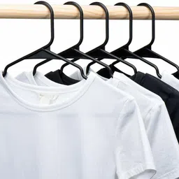 inovera Clothes Hanger Wardrobe Storage Organizer Rack Plastic Shirt Pack of 48 Hangers For Shirt image 2