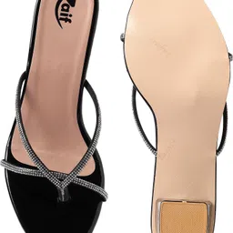 zaif Women Heels Sandal image 4