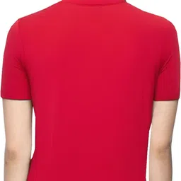 shaun Women Self Design Round Neck Polyester Multicolor T-Shirt image 1