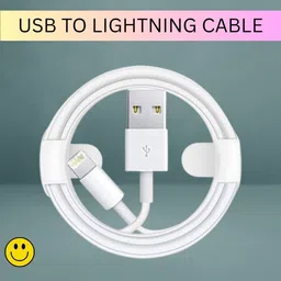 IMPLEXMART Lightning Cable 1 m USB A to Lightning Cable, Charger Cable Compatible for iphone 11/12/13/14proK344-picture-40