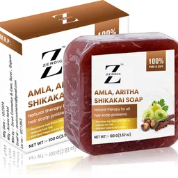zeroic Amla, Aritha & Shikakai Soap (Pack of 1) Ayurvedic and Handmade Soap-picture-10