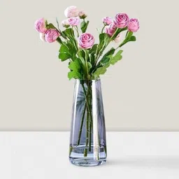 agami Beautiful Round Pot Decorative Vase Glass Vase-picture-43