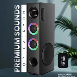 Yoment NV-H 100 W Bluetooth Tower Speaker image 5