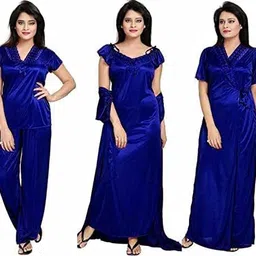 ks traders Women Robe and Lingerie Set-picture-16