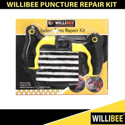 willibee 4-in-1 Universal Tubeless Tyre Puncher Repair Kit for Car, Bike, Scooty & SUV Tubeless Tyre Puncture Repair Kit image 2