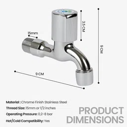 getchi Leechi_Short_body Lichhi taps Bib Tap Faucet image 2