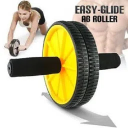 modkart Fitness AB Wheel / AB Roller Dual Wheel Core Trainer_569 Ab Exerciser image 2