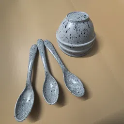 Nimisha Goodluck Bowl, Spoon Serving Set image 2