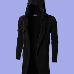 urmila fashion Men Solid Round Neck Black Sweater-picture-12