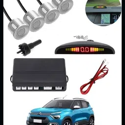 peeps store Car Premium 4 Silver Reverse Parking Sensor-AP25A506 Car Premium 4 Silver Reverse Parking Sensor-AP25A506 Parking Sensor-picture-32