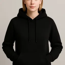 ullaspemium Women Full Sleeve Solid Hooded Sweatshirt-picture-13