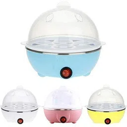 saykhus Egg Boiler Electric Automatic Off 7 Egg Poacher For Steaming Egg Cooker image 2