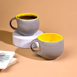 storepedia Pack of 24 Ceramic Tea Cups Set of 24 150ml Coffee Cup & Coffee Mug Set for Home, Office & Kitchen image 3