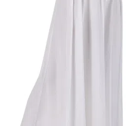 aarmad Women Flared White Viscose Rayon Trousers image 3