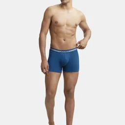jockey 1015 Super Combed Cotton Rib with StayFresh Tech Solid Men Trunk image 4