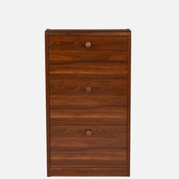 durian Fernando Shoe Cabinet In Brown Finish image 5
