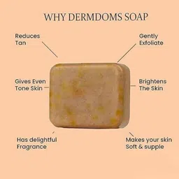 somiyo SANDALWOOD & SAFFRON Handmade Soap Bar Removes Tan image 5