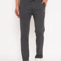 duke Men Solid Grey Track Pants-picture-25