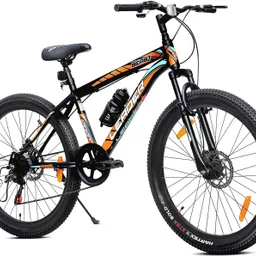 leader Beast 24T Multispeed (7 Speed) Bike with Front Suspension & Dual Disc Brake 24 T (inch) Mountain Cycle-picture-18