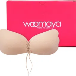 dn brothers Invisible Silicone Gel Self Adhesive Backless Reusable Stick on PushUp Bra DN163 Nursing Breast Pad image 4