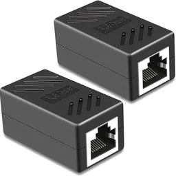 VS Mart RJ45 Network Coupler LAN Jointer Connector Extender Ethernet Cat6 Cat5e Cat5 Wired Ethernet Lan Adapter compatible with Windows, Linux, Mac, Ubuntu-picture-12