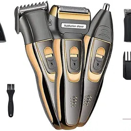 ZEAMY Professionals Design 3 in 1 Perfect Shaver, Hair Clipper and Nose Trimmer Trimmer 45 min Runtime 1 Length Settings image 4