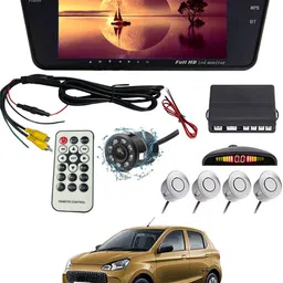 monolive 7inch BT Screen With Silver Sensor With Parking Camera For Car-14 Multicolor LED-picture-15