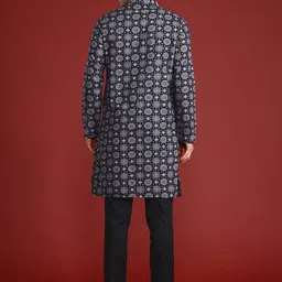 anouk Men Pure Cotton Kurta Pant Set image 4