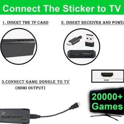 Cubonic M8 Game Stick Console 2.4G Dual Wireless Controller with HDMI Output Collector's Edition with Game and Expansion Pack, Full Game, Game and Upgrades Pack image 4