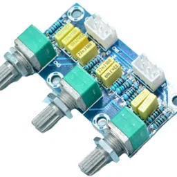 dhruv-pro 1Pcs XH-M802 Passive Tone Volume Bass Treble Control Board Preamplifier Module Electronic Components Electronic Hobby Kit image 4