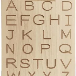 malhad Wooden Alphabet Tracing Board (Reversible) – Uppercase & Lowercase Letter-picture-32