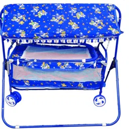 steeloart Baby cradle || Bassinets || stroller || with Hood image 2