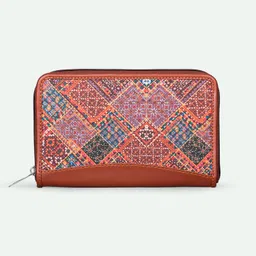 zouk Women Casual White Jute Wallet image 1